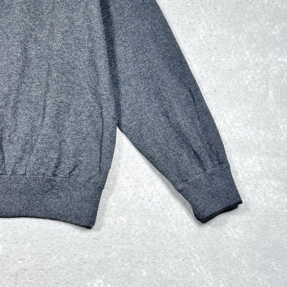 Ralph Lauren Sweatshirt Mens Size XXL Gray Full Zip Jacket Long Sleeve Logo - Picture 5 of 11